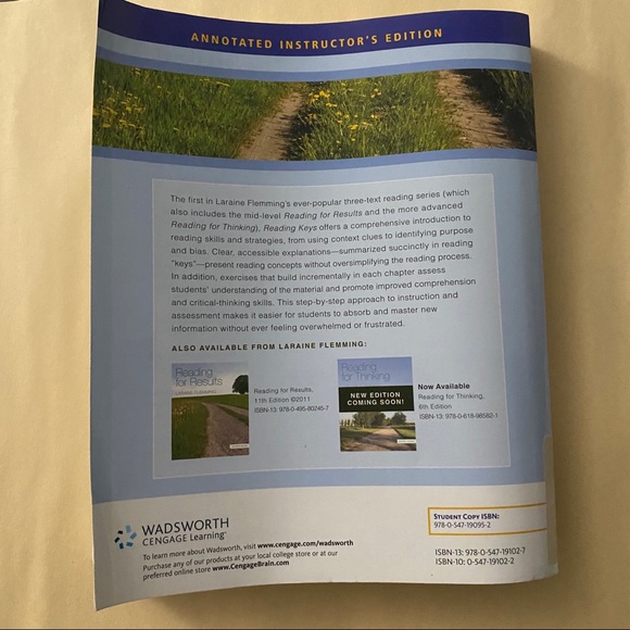 🌴🎁 FREE Reading Keys Annotated Instructor’s Edition - Picture 2 of 6